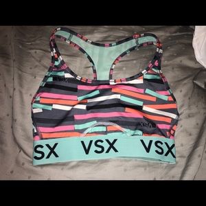 Striped Sports Bra